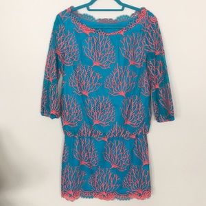 Lilly Pulitzer Cee Cee Dress Snorkel Blue